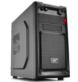 Deepcool Smarter USB 3.0 x1, USB 2.0 x 1, Mic x1, Spk x1, Black, Micro ATX, Power supply included No