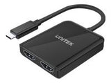 UNITEK V1408A Adapter USB-C- 2x HDMI 2.0a 4K 60Hz