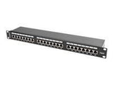 LANBERG PPS6-0024-B Patch Panel 24 port 0.5U cat. 6 shielded black