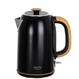 Camry Kettle CR 1342 Electric, 2200 W, 1.7 L, Stainless steel, 360° rotational base, Black