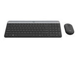 LOGITECH Slim Wireless Keyboard and Mouse Combo MK470 - GRAPHITE - RUS - INTNL