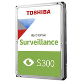 TOSHIBA S300 Surveillance HDD 4TB 3.5inch SATA 5400rpm 256MB 24/7 3yr BULK