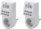 Goobay Digital timer set of 2 	55543 White