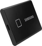 SAMSUNG Portable SSD T7 Touch 1TB extern USB 3.2 Gen.2 black metallic