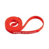 Spokey POWER II Rubber resistance band, 15-23 kg (medium), Red