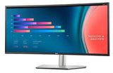 LCD Monitor|DELL|U3421WE|34.14"|Curved/21 : 9|Panel IPS|3440x1440|21:9|Matte|8 ms|Speakers|Swivel|Height adjustable|Tilt|210-AXQL