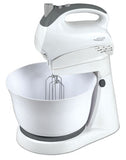 Adler Mixer AD 4202 Mixer with bowl, 300 W, Number of speeds 5, Turbo mode, White