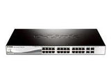 D-LINK 24 PoE 10/100/1000 Base-T port with 4 x 1000Base-T /SFP ports