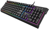 Genesis THOR 150 RGB Gaming keyboard, RGB LED light, US, Black, Wired