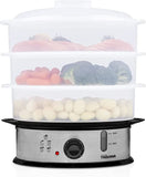 Tristar Food Steamer VS-3914 Silver, 1200 W, Capacity 11 L, Number of baskets 3