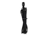 CORSAIR Premium Individually Sleeved PCIe cable Type 4 Generation 4 BLACK
