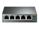 Switch|TP-LINK|Desktop/pedestal|5x10Base-T / 100Base-TX|PoE ports 4|TL-SF1005P