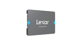 Lexar SSD NQ100 1920 GB, SSD form factor 2.5", SSD interface SATA III, Write speed 445 MB/s, Read speed 550 MB/s