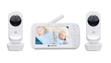 Motorola Video Baby Monitor - Two camera pack  VM35-2 5.0"  White