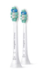 Philips Toothbrush Brush Heads HX9022/10 Sonicare C2 Optimal Plaque Defence Heads, For adults, Number of brush heads included 2, Sonic technology, White