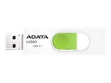 MEMORY DRIVE FLASH USB3.1 64GB/WHITE AUV320-64G-RWHGN ADATA