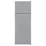 Candy Refrigerator CDV1S514FSE Energy efficiency class F, Free standing, Double Door, Height 145 cm, Fridge net capacity 171 L, Freezer net capacity 42 L, 41 dB, Silver