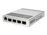 Switch|MIKROTIK|1x10Base-T / 100Base-TX / 1000Base-T|4xSFP+|PoE ports 1|CRS305-1G-4S+IN