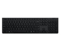 Lenovo Professional Wireless Rechargeable Keyboard 4Y41K04075 NORD, Grey, Scissors switch keys