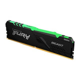 Kingston Fury Beast RGB  16 GB, DDR4, 2666 MHz, PC/server, Registered No, ECC No