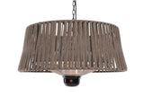 SUNRED Heater ARTIX M-HO BROWN, Corda Bright Hanging Infrared, 1800 W, Brown