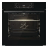 Gorenje Oven BOS6737E13BG 77 L, Multisystem oven, EcoClean enamel, Mechanical control, Steam function, Height 59.5 cm, Width 59.5 cm, Jet black