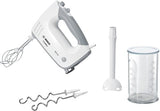 Bosch Mixer ErgoMixx MFQ36440 Hand Mixer, 450 W, Number of speeds 5, Turbo mode, White