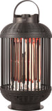 SUNRED Heater D-INDO-12T, Indox Dark Table  Infrared, 1200 W, Black