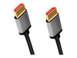 LOGILINK CHA0105 HDMI cable A/M to A/M 8K/60Hz alu black/grey 2m