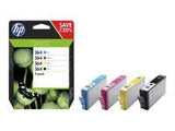 HP 364 original CMYK Ink cartridge N9J73AE Combo 4-Pack Standard Capacity