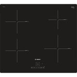 Bosch PIE611BB1E Induction, Number of burners/cooking zones 4, Black, Display, Timer