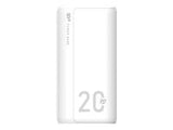 SILICON POWER QS15 Powerbank 20000mAH microUSB Type-C White