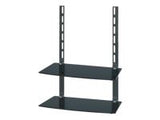 ART STO D-53 ART Shelf D-53 double 15KG for DVD/TUNER black