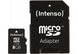 MEMORY MICRO SDHC 8GB C10/W/ADAPTER 3413460 INTENSO