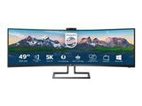 PHILIPS 499P9H/00 49inch USB-C DOCKING DISPLAY 5120x1440 CURVED VA 5ms GtG HAS USB-C/DP/HDMI/RJ45 USB HUB Speakers VESA