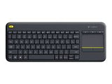 LOGITECH K400 Plus Wireless Touch Keyboard black - INTNL (SLO-GR)