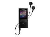 Sony Walkman NW-E394B MP3 Player with FM radio, 8GB, Black