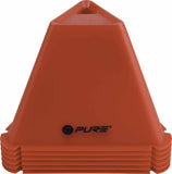 Pure2Improve Triangle Cones Set of 6 Red