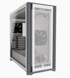 CORSAIR 5000D AIRFLOW Tempered Glass Mid-Tower ATX PC Case White