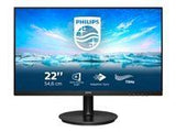 PHILIPS 222V8LA/00 21.5inch VA LCD FHD 1920x1080 16:9 3000:1 250cd/m2 75Hz 4ms GtG VGA HDMI 1.4 DP1.2 3 year warranty