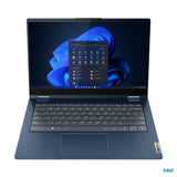 Lenovo ThinkBook 14s Yoga (Gen 2) Blue, 15.6 ", IPS, Touchscreen, FHD, 1920x1080, Gloss, Intel Core i5,  i5-1235U, 16 GB, DDR4-3200, SSD 256 GB, Intel Iris Xe Graphics, No Optical drive, Windows 11 Pro