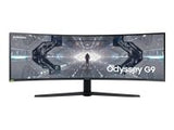 SAMSUNG Odyssey G9 C49G95 49inch 32:9 Curved 1000R 5120x1440 QLED 1ms 240Hz HDMIx1DPx2 HAS Tilt Swivel VESA AMD FreeSync/G-sync