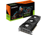 Graphics Card|GIGABYTE|NVIDIA GeForce RTX 4060|8 GB|GDDR6|128 bit|PCIE 4.0 16x|Dual Slot Fansink|2xHDMI|2xDisplayPort|GV-N4060GAMINGOC-8GD