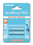 Panasonic eneloop AAA/HR03, 550 mAh, Rechargeable Batteries Ni-MH, 2 pc(s)