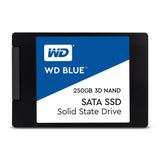 WD Blue 3D NAND SSD 250GB SATA III 6Gb/s cased 2.5Inch 7mm internal single-packed