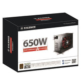 Power Supply|XILENCE|650 Watts|Efficiency 80 PLUS BRONZE|PFC Active|XN085