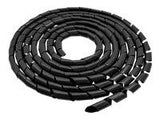 QOLTEC 52253 Qoltec Cable organizer 12mm 10m Black