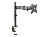 DIGITUS single monitor clamp mount up to 69cm 27Inch VESA 75x75mm 100x100 mm rotateble and swivelble max 8Kg