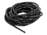GEMBIRD CM-WR1210-01 Gembird cable organizer - Spiral Wrapping Band, 10m, black, 12mm