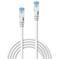 CABLE CAT6A S/FTP 0.5M/WHITE 47191 LINDY